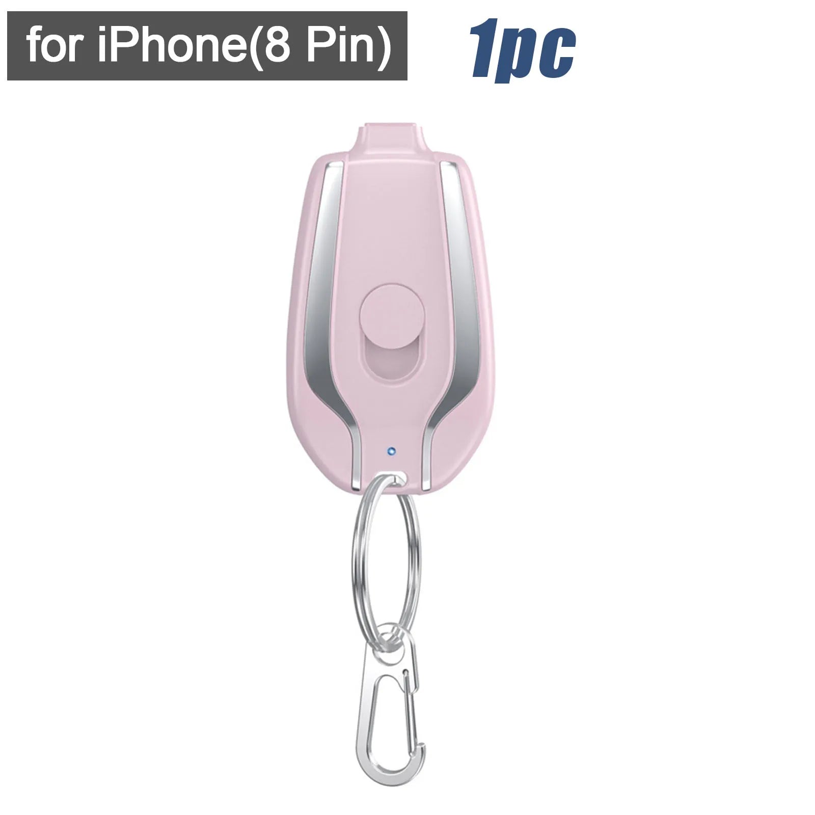Mini Sleutelhanger Noodstroom Pod | 1500mAh Instant Reserveoplader