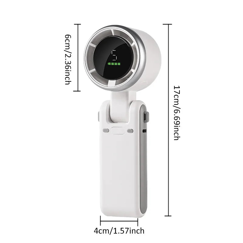 Ultrakrachtige Handheld Turboventilator | 13.500 RPM Snelle Koeling