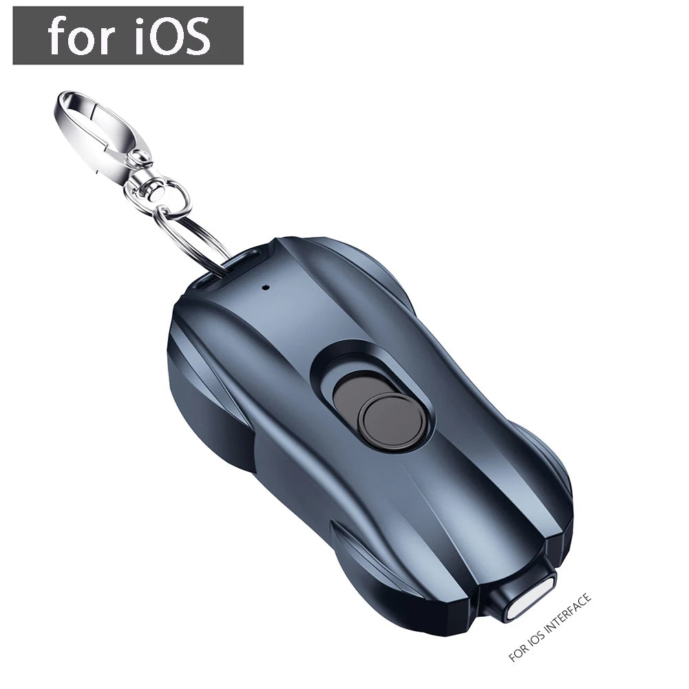 Mini Sleutelhanger Noodstroom Pod | 1500mAh Instant Reserveoplader