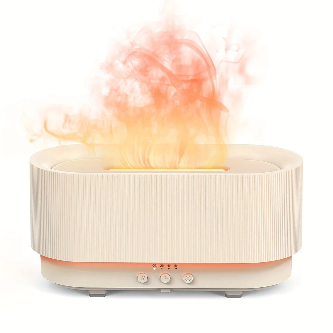 300 ml Lucht Vlam Luchtbevochtiger | Realistisch Vuur Effect Aroma Diffuser