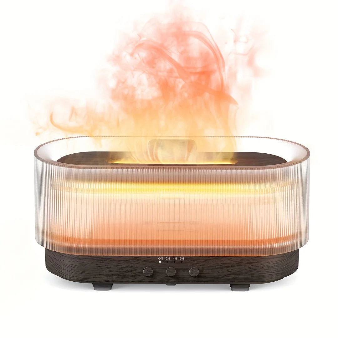 300 ml Lucht Vlam Luchtbevochtiger | Realistisch Vuur Effect Aroma Diffuser