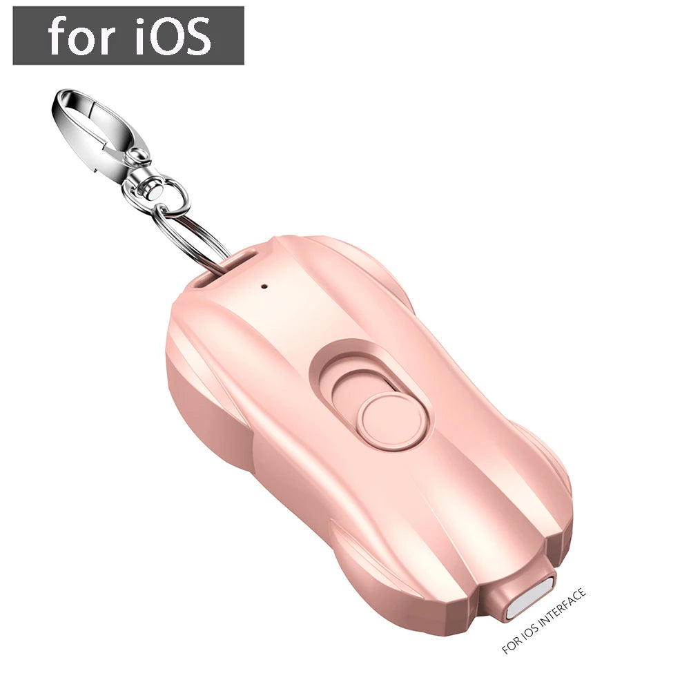 Mini Sleutelhanger Noodstroom Pod | 1500mAh Instant Reserveoplader