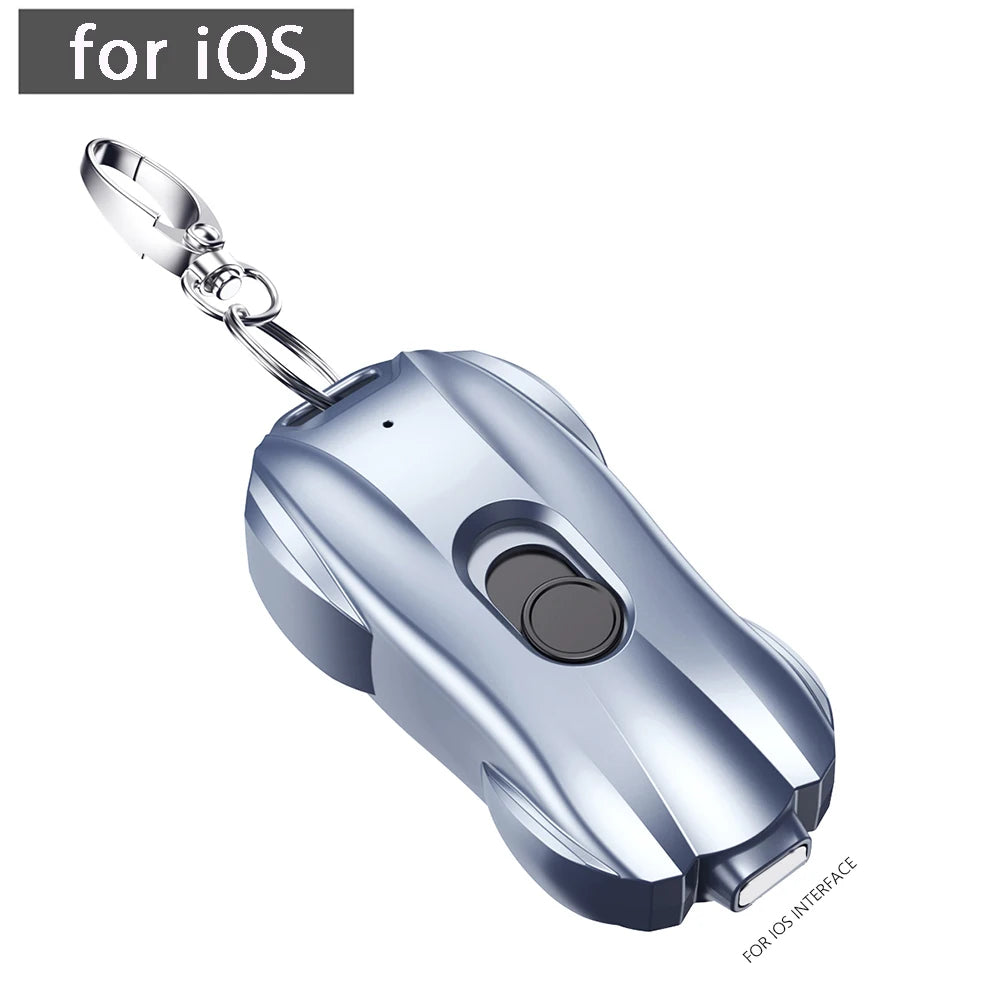 Mini Sleutelhanger Noodstroom Pod | 1500mAh Instant Reserveoplader