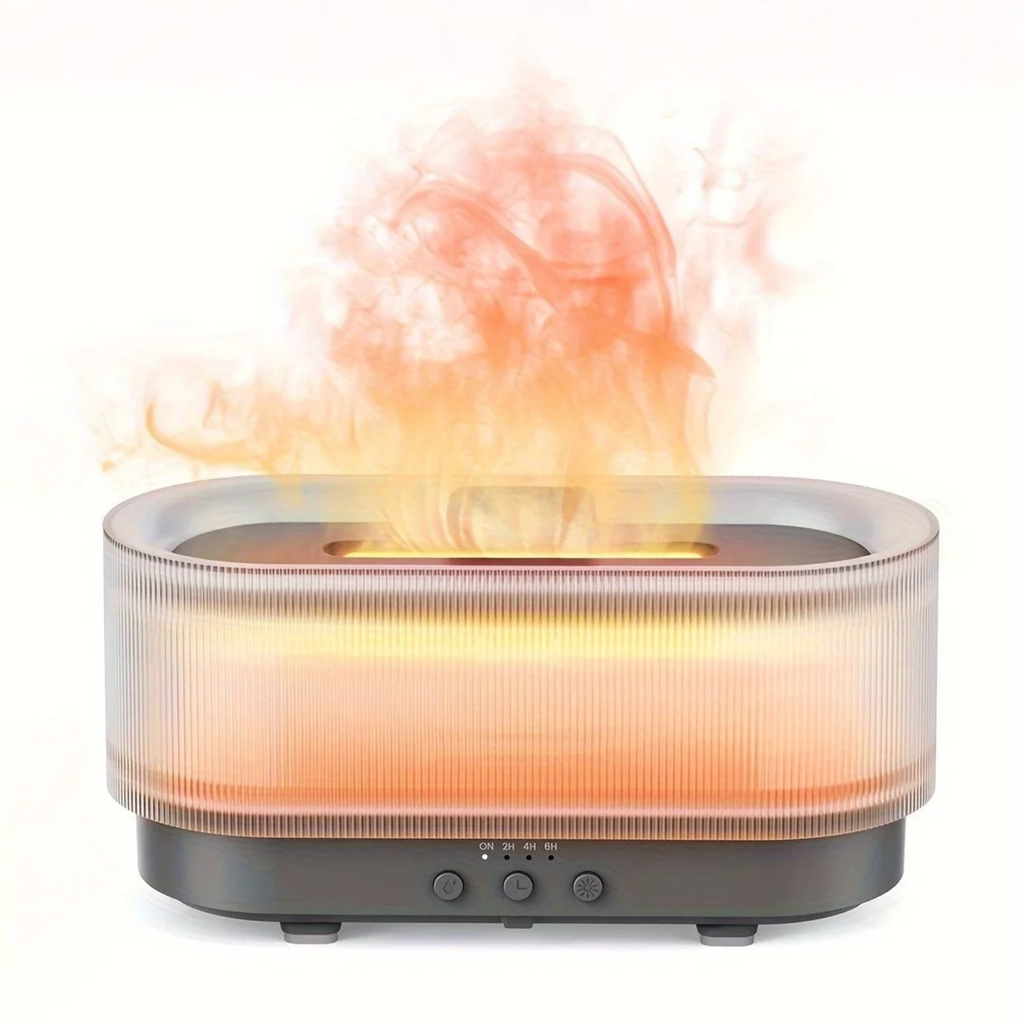 300 ml Lucht Vlam Luchtbevochtiger | Realistisch Vuur Effect Aroma Diffuser