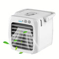 4-in-1 Mini Draagbare Airconditioner | Persoonlijke Desktop Koeler & Luchtbevochtiger