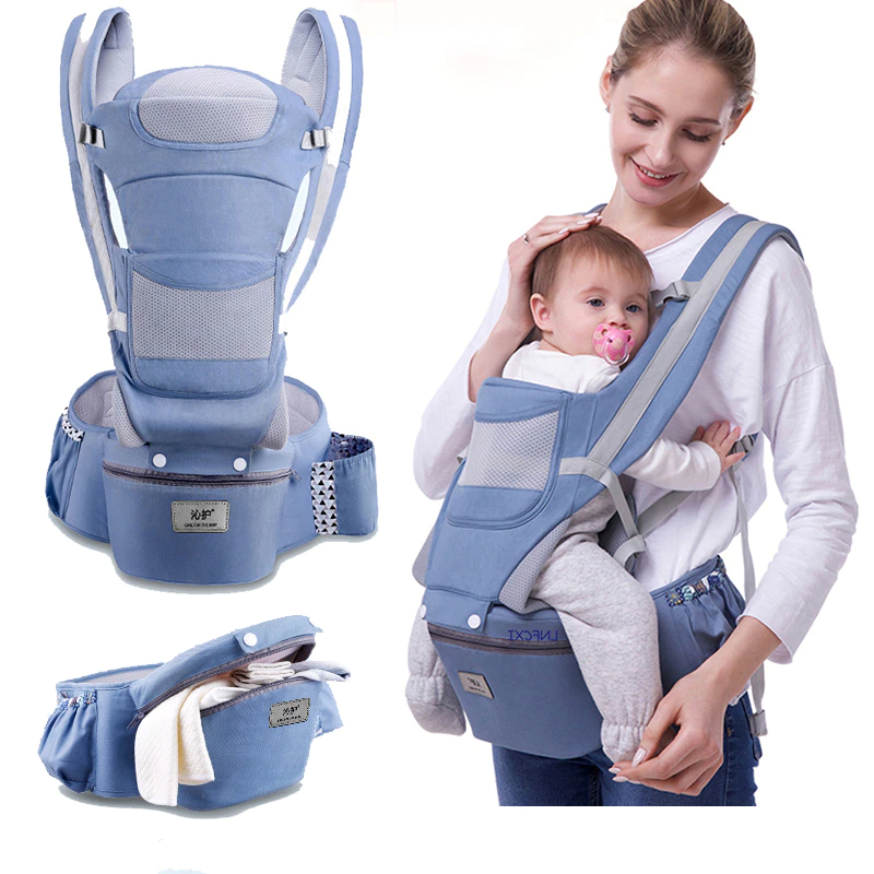 3-in-1 ergonomische draagzak | Van pasgeborene tot peuter (4,5 kg - 27 kg)