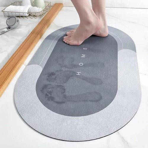 Superabsorberende sneldrogende badkamervloermat | Antislip & Machinewasbaar