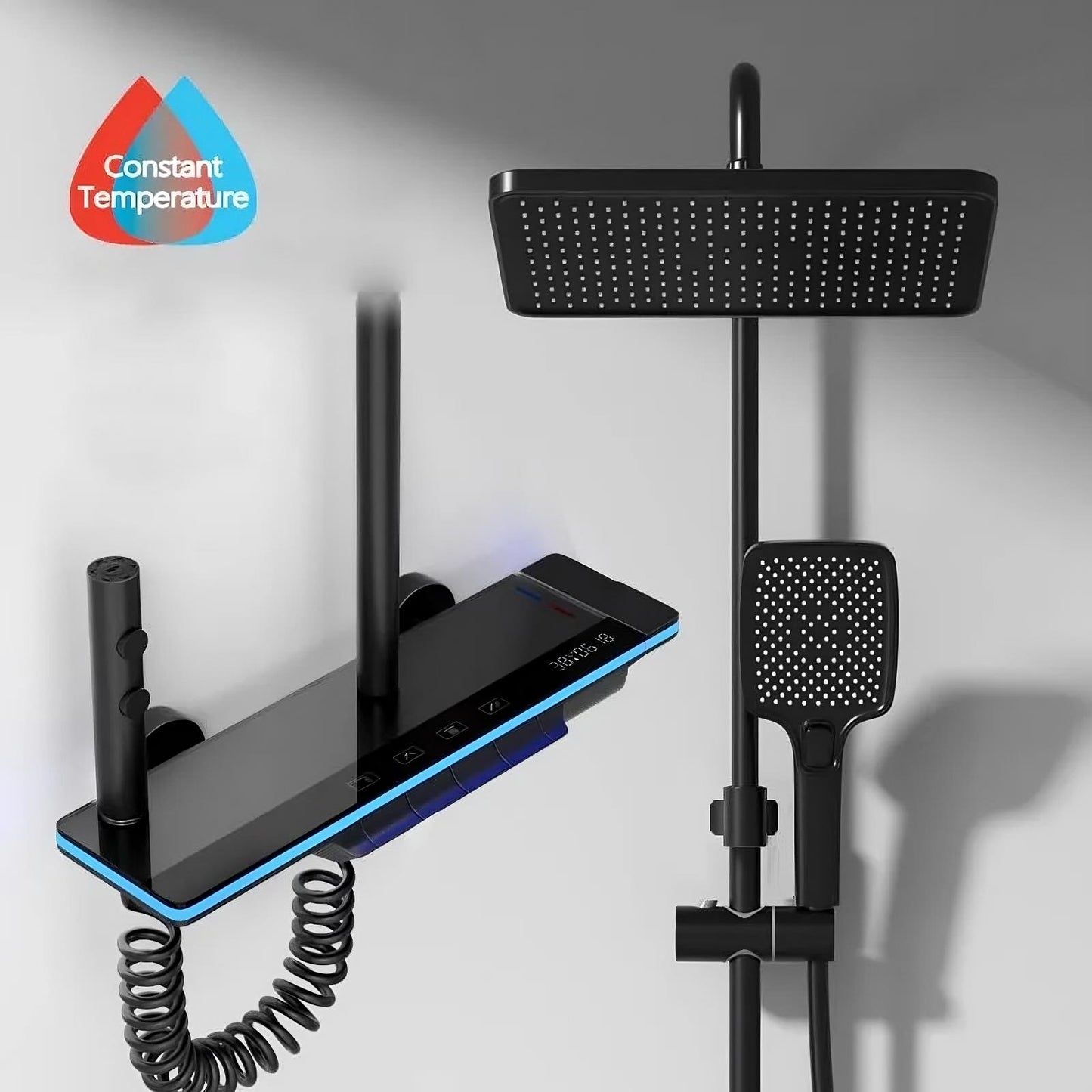 Luxury Shower Thermostat System Set