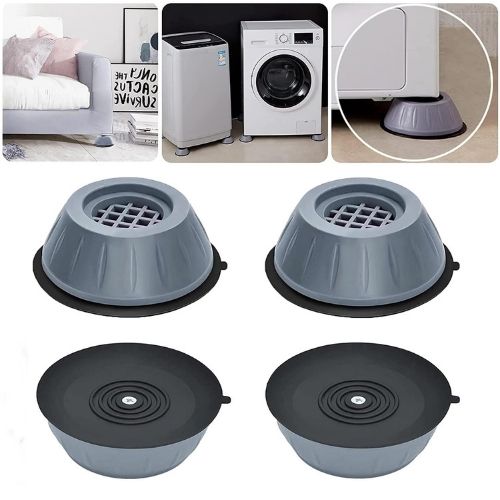 Zware anti-vibratie pads | Universele geluidsdemper voor wasmachine en droger