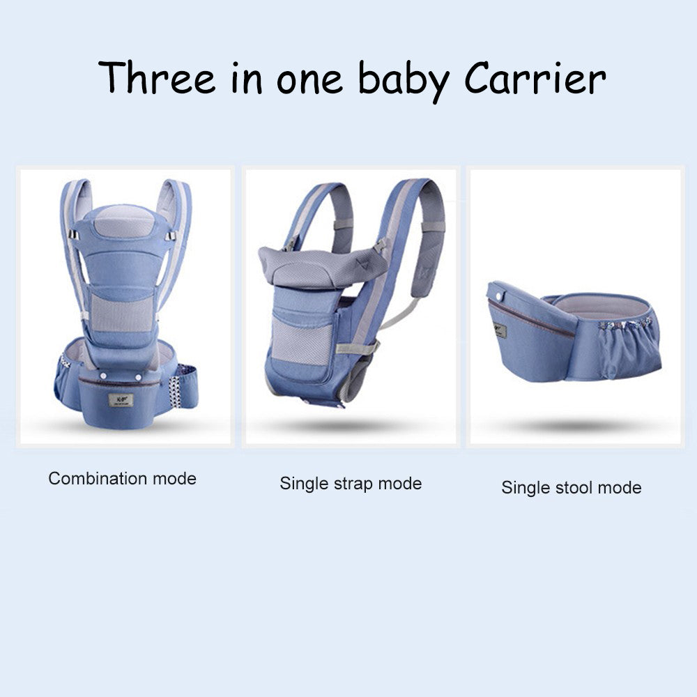 3-in-1 ergonomische draagzak | Van pasgeborene tot peuter (4,5 kg - 27 kg)