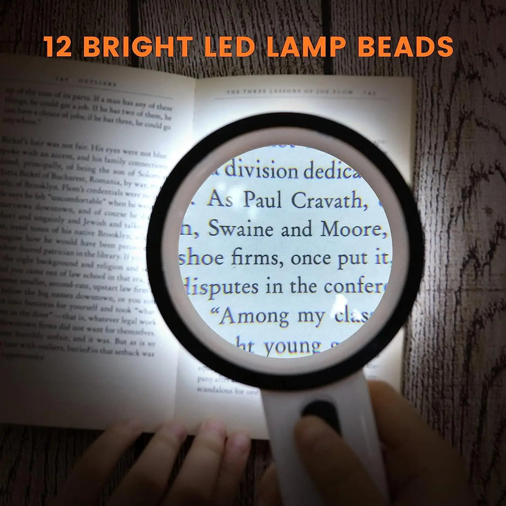 30X Handloep | 12 LED High-Definition Lens