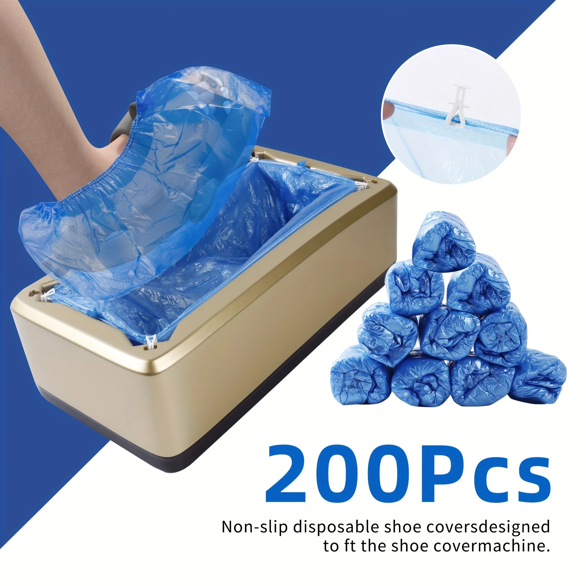Automatische Handsfree Schoenenhoesjesdispenser | Draadloze Vloerbescherming
