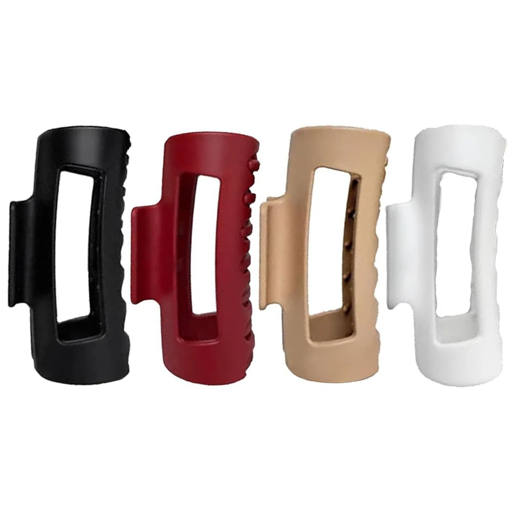 Onbreekbare siliconen zachte haarklem | 10 cm grote antislip grip