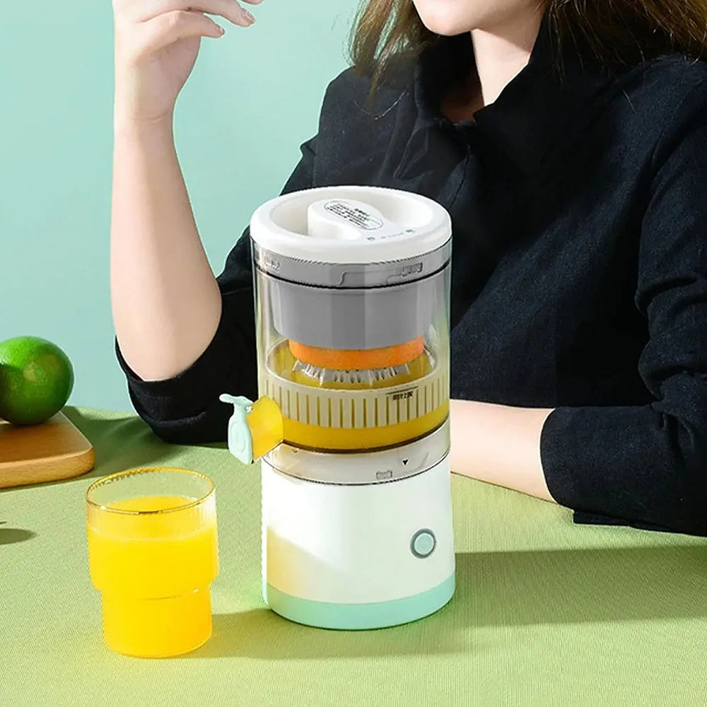Draadloze automatische citruspers | USB-C oplaadbare slowjuicer