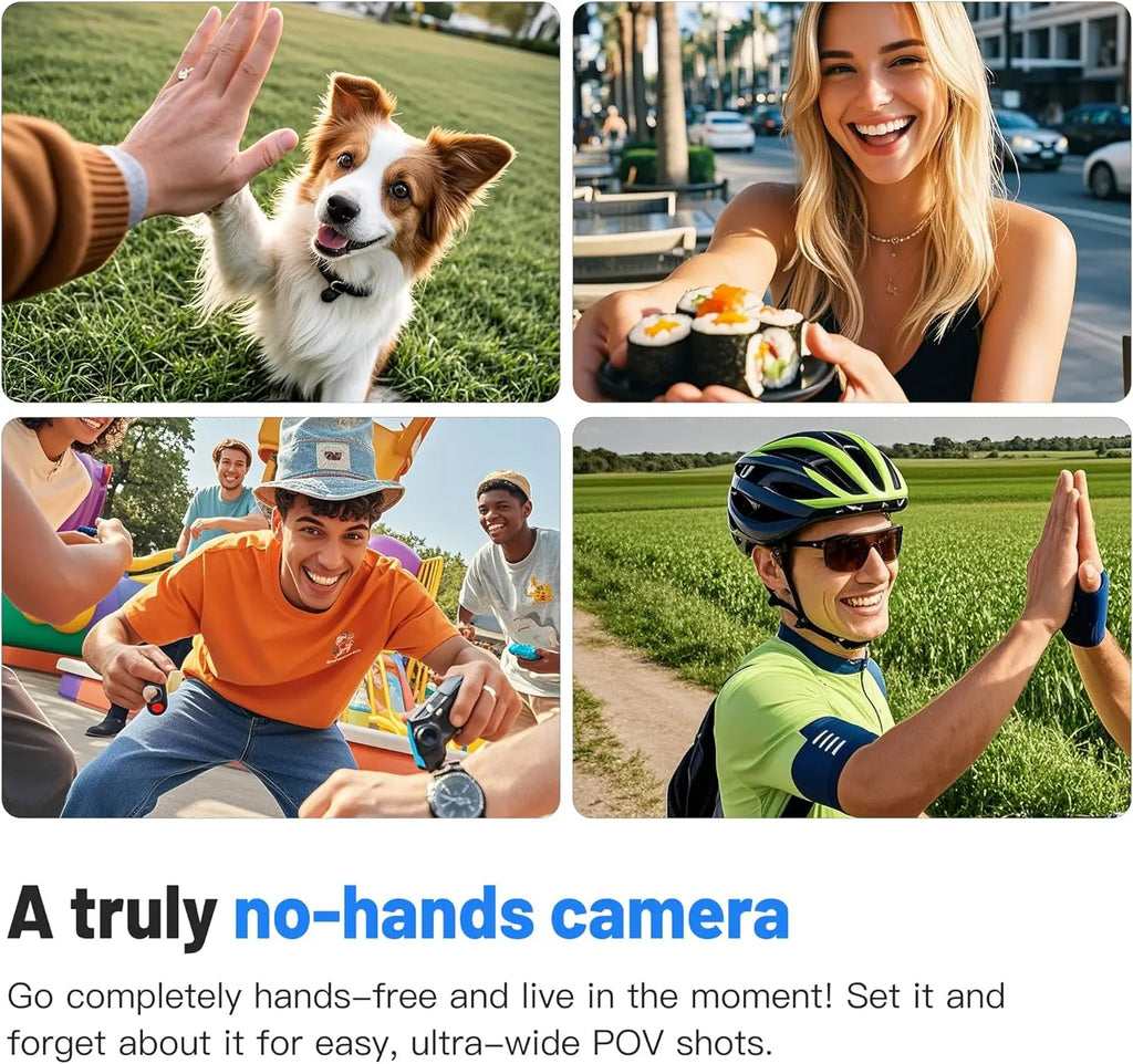 Ultra-lichte 1080P POV-camera | De handsfree duimcamera