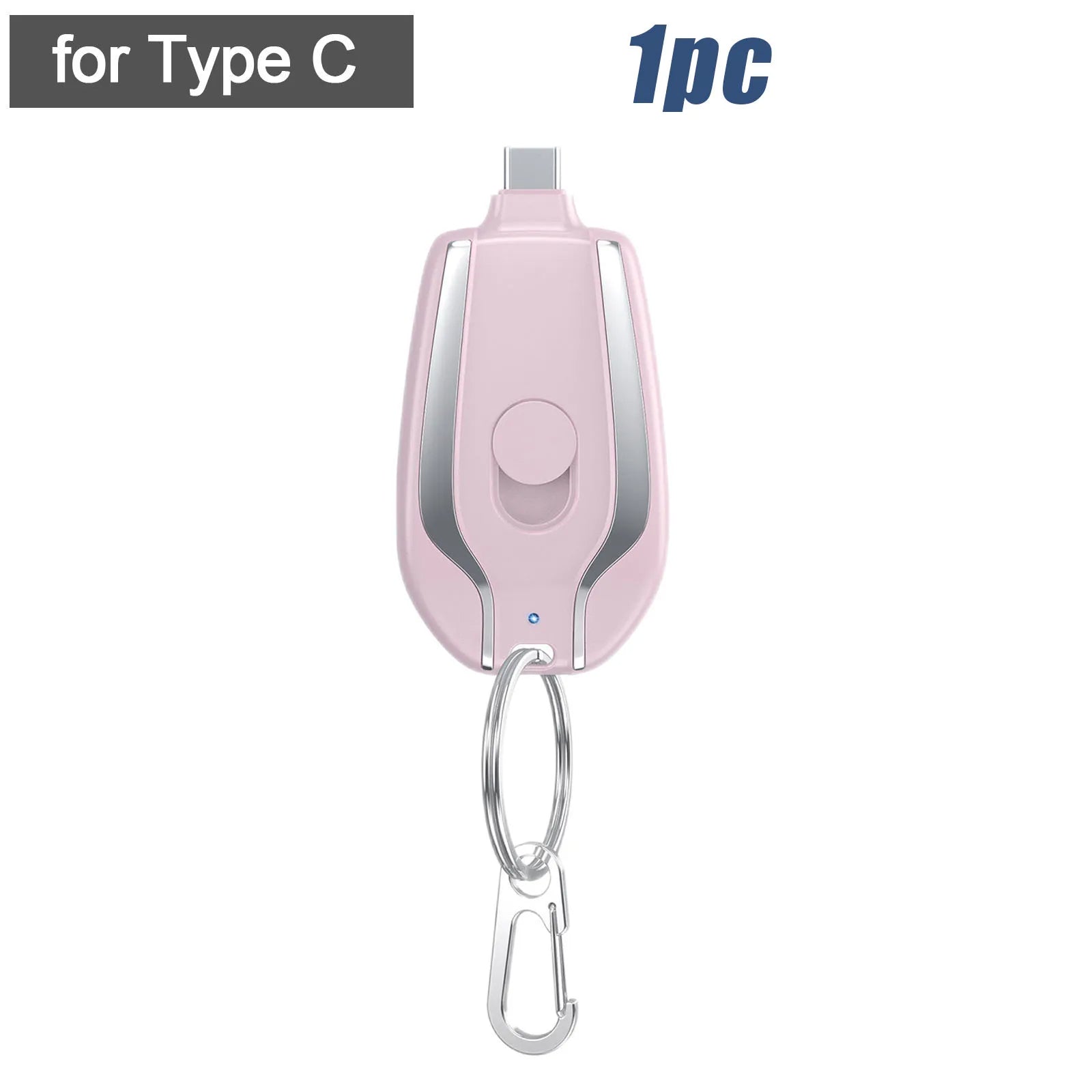 Mini Sleutelhanger Noodstroom Pod | 1500mAh Instant Reserveoplader