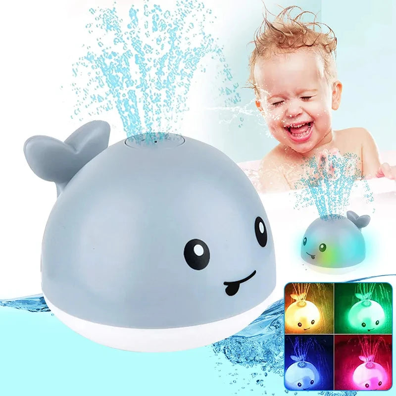 Oplaadbaar walvis badspeeltje met lichtjes