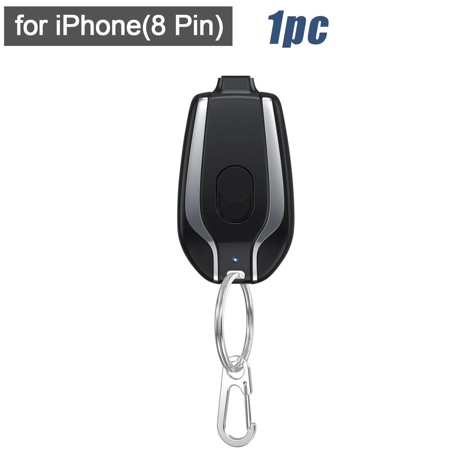 Mini Sleutelhanger Noodstroom Pod | 1500mAh Instant Reserveoplader
